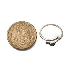 Латунные открытые манжеты для женщин&nbsp;RJEW-R005-01P