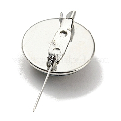 Broches rondes en verre&nbsp;FIND-Q096-01E