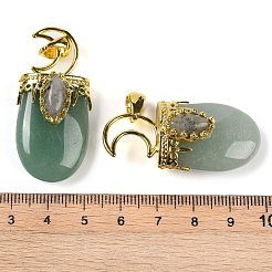 Natürliche grüne Aventurin-Lazuli-Anhänger&nbsp;G-L524-17G-05
