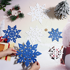 2 Beutel 2 Farben Weihnachtsmotiv Kunststoffdekorationen&nbsp;DIY-SC0026-68