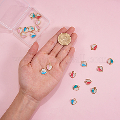 Подвески из эмали и сплава&nbsp;ENAM-CJ0001-28