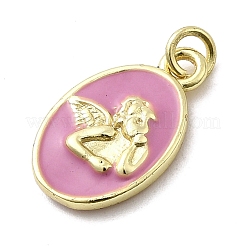 Латунь эмаль подвески KK-P338-10G-04