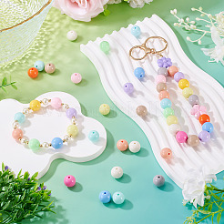 71 шт. Непрозрачные акриловые бусины&nbsp;OACR-TA0004-12