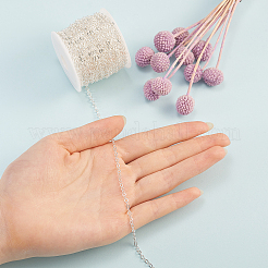 Латунные плоские овальные кабельные цепи CHC-CJ0001-23-RS