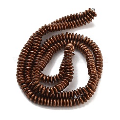 Гальванические нити из синтетических немагнитных гематитовых бусин G-P545-A01-01E