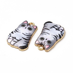 Подвески из эмали и сплава&nbsp;ENAM-M046-12G-E