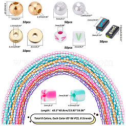 Набор для самостоятельного изготовления бисерных украшений DIY-PH0010-70