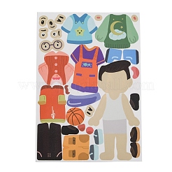 8 шт. бумажные наклейки для альбомов&nbsp;LS-DIY-I114-04