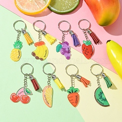 Наборы для изготовления акриловых брелоков с фруктами своими руками&nbsp;DIY-FS0006-80