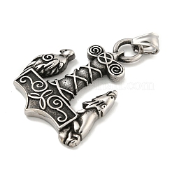 Подвески из хирургической нержавеющей стали 316&nbsp;STAS-E212-167AS-C