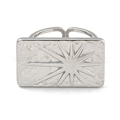 Кольцо из нержавеющей стали 304 для женщин&nbsp;RJEW-U014-18P