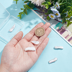 5 шт. нити бусин из натурального барочного жемчуга Кеши PEAR-NB0002-52