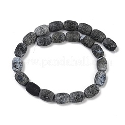 Естественные выветрившиеся агатовые бусины&nbsp;G-NH0047-B09-02