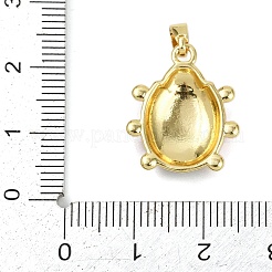 Латунь эмаль подвески&nbsp;KK-L231-18G-02