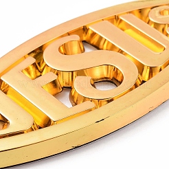 (дефектная распродажа: поцарапаны) водонепроницаемые 3d наклейки из абс-пластика с изображением рыбы Иисуса&nbsp;LS-AJEW-XCP0002-02