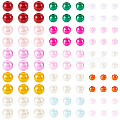 150 г 5 цвета бусины из абс-пластика с имитацией жемчуга&nbsp;KY-TA0001-44B