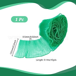 Plissiertes Organza-Polyesterband&nbsp;OCOR-WH0104-14