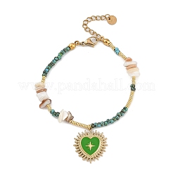 Браслеты из бисера из нержавеющей стали 304 для женщин BJEW-U012-02G