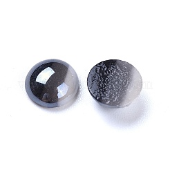 Непрозрачные стеклянные кабошоны GGLA-S038-12L-8mm