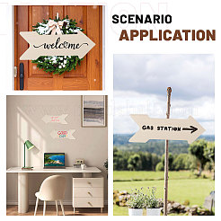 8 шт. незаконченная деревянная заготовка в форме стрелы&nbsp;WOOD-CA0001-86