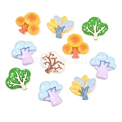 Непрозрачные кабошоны из смолы&nbsp;RESI-G125-03