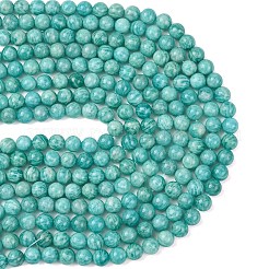 Природных амазонит бисер нитей&nbsp;G-G453-A02-10mm