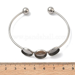 Изготовление браслета-манжеты из нержавеющей стали 304&nbsp;STAS-B126-04P