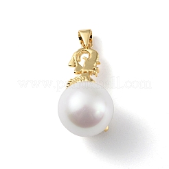 Подвески в виде созвездий из кубического циркония с гальваническим покрытием из латуни с микропаве&nbsp;KK-C021-09G