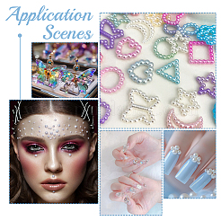 5040 шт. 6-х цветные светящиеся пузырьковые микробусины&nbsp;SEED-PH0002-66