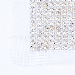 Латунь сетка горный хрусталь CHC-T005-SS18-01S