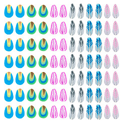 Кабошоны из полимерной глины ручной работы&nbsp;PORC-TA0001-08A
