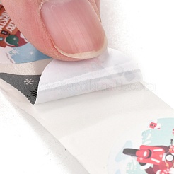 Рождественская тема слезинка ролл наклейки DIY-B031-01