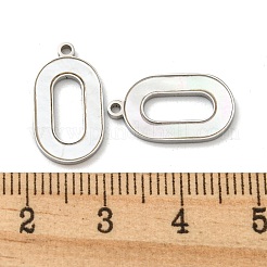 Подвески из нержавеющей стали 304 в форме ракушки&nbsp;STAS-L022-206P