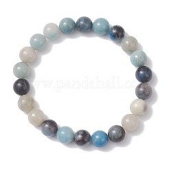 Круглые натуральные бусины троллеита&nbsp;BJEW-JB12731