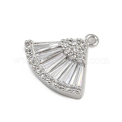 Латунные микро проложить кубического циркония подвески&nbsp;KK-S339-07P