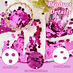 100 г ПЭ пайетки/конфетти с блестками&nbsp;DIY-SP0005-41C