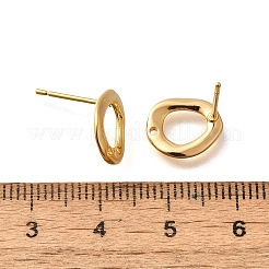 Латунь серьги KK-K294-31G