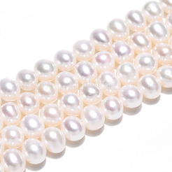 Нити из натурального культивированного пресноводного жемчуга PEAR-N016-07C