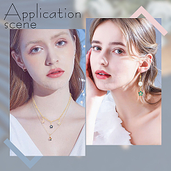 15шт 5 цвета латунные прозрачные кубические подвески из циркония&nbsp;ZIRC-DR0001-06