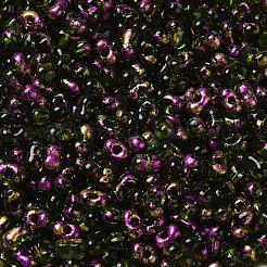 Spray bemalte Glasperlen&nbsp;SEED-F005-07A-05