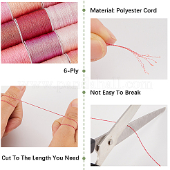 12 рулон полиэфирной швейной нитки 12 цветов.&nbsp;OCOR-CY0002-02E