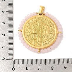 Ionenplattierung (IP) 304 Edelstahlanhänger&nbsp;STAS-P368-03G-02