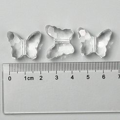 Прозрачные акриловые бусины&nbsp;X-PL405Y-6