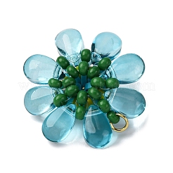 Подвески из стекла и полимерной глины&nbsp;PALLOY-MZ00810-05