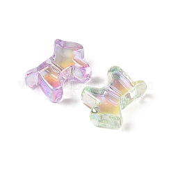 Уф-покрытие прозрачные акриловые бусины&nbsp;OACR-Z020-11