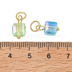 Galvanisieren Glas-Anhänger&nbsp;PALLOY-JF05530