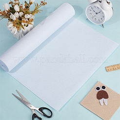 長方形のフェルト生地ロール  DIY工芸品  ホワイト  400x1mm  3 m /ロール&nbsp;DIY-CY0003-96A