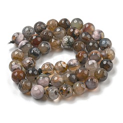 Природный агат бисер нитей&nbsp;G-M437-B01-03