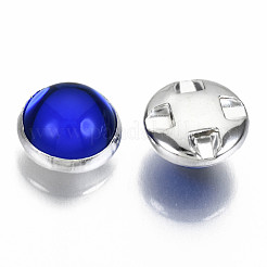 Прозрачные акриловые пуговицы с 4 отверстием BUTT-T008-10mm-M-S