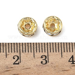 Разделительные бусины из хирургической нержавеющей стали 316 со стразами&nbsp;X-STAS-L285-001G-03